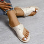 Orthopädische Damen-Ledersandalen mit Hallux-Valgus-Korrektur – Livia