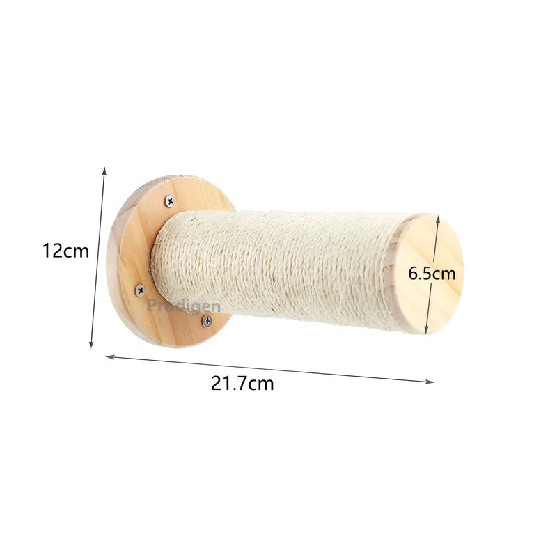 Wandklimplank voor Katten met Krabpaal - ClimbPaws