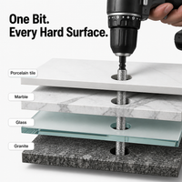 Dry Diamond Drill Bit for Tile, Marble & Glass – No Water Needed 6