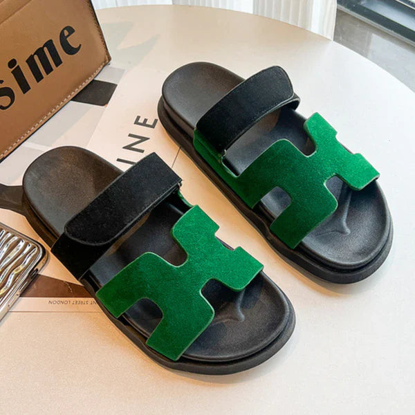 Luxury Leather Slippers Women | Comfort and Style