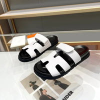 Luxury Leather Slippers Women | Comfort and Style