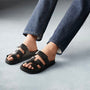 Luxuriöse Ledersandalen Damen | Komfort und Stil