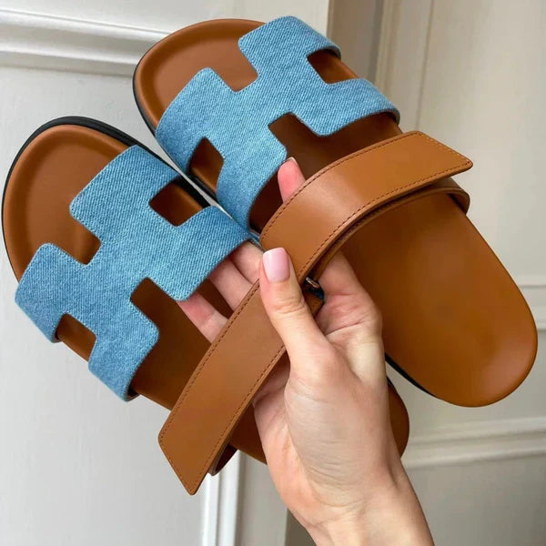Luxury Leather Slippers Women | Comfort and Style