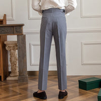 Men's High-Waisted Gurkha Trousers – Isauro