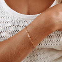 Paperclip Gliederarmband - Nova
