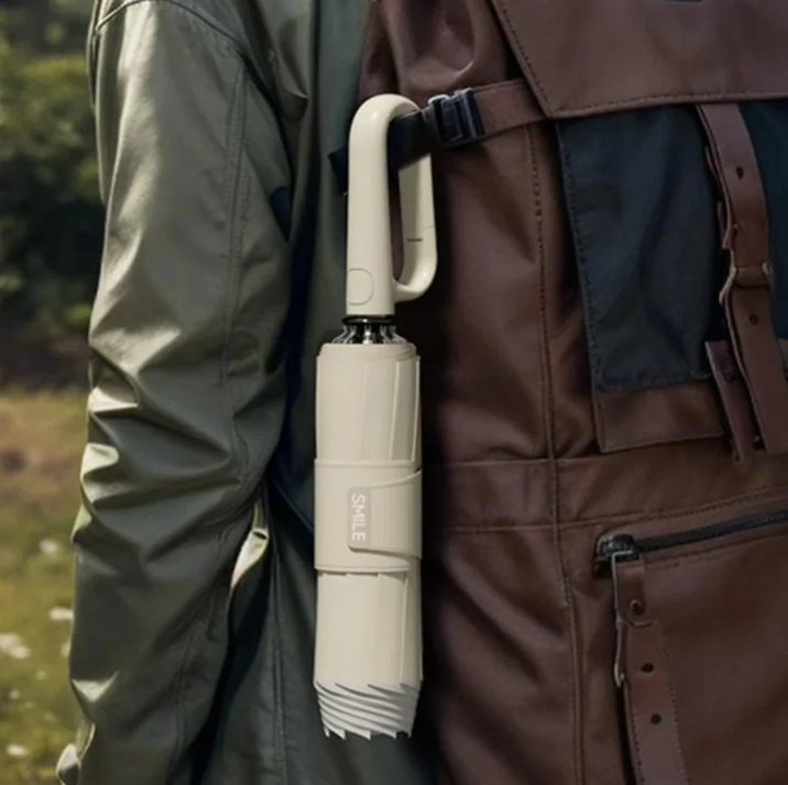 Reflective storm umbrella – AeroGlow