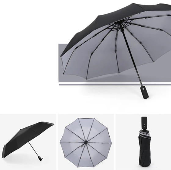 Sturmfester & faltbarer Regenschirm – AeroShield