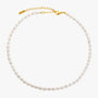 Süßwasserperlen Choker - Amélie