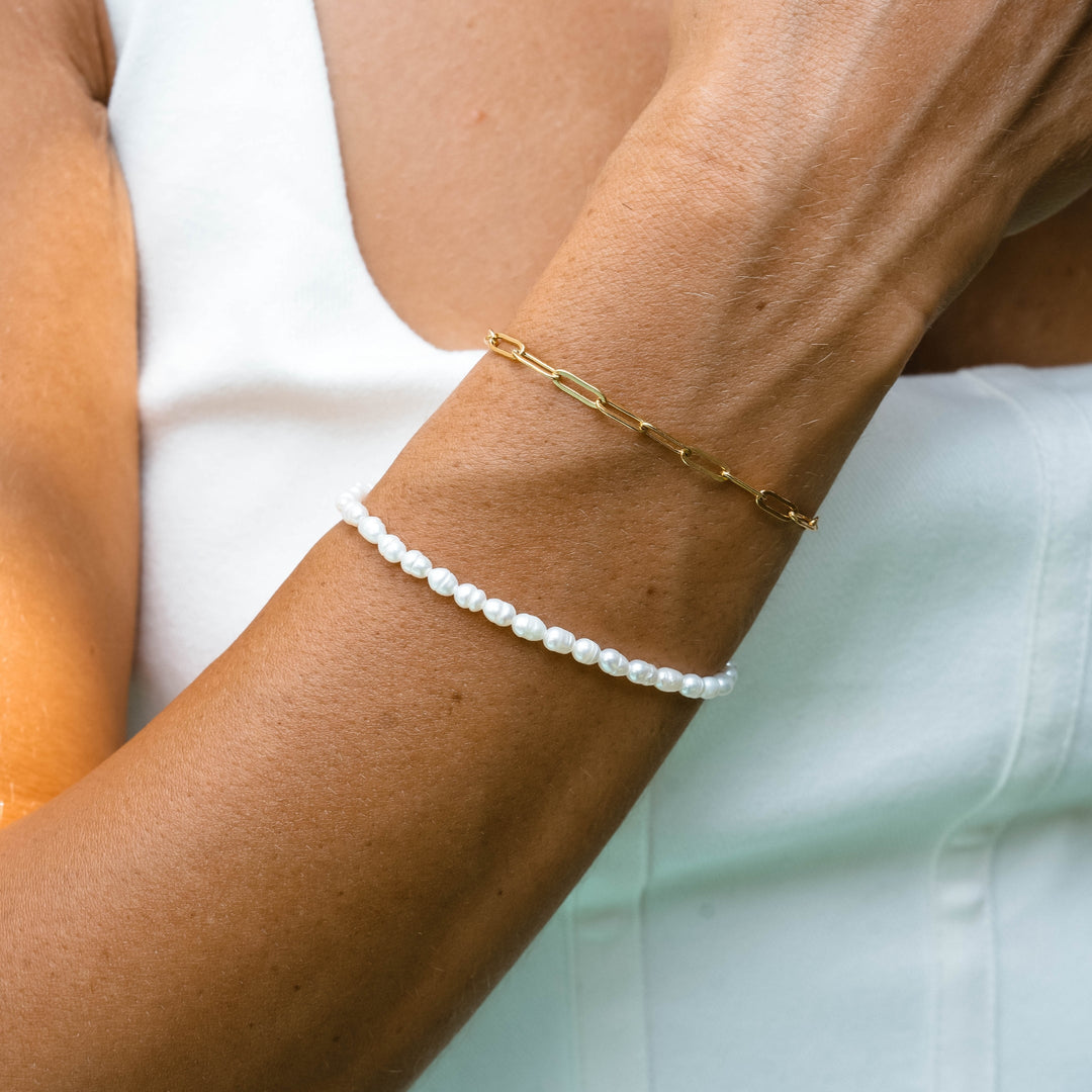 Armband mit Süßwasserperlen - Marina
