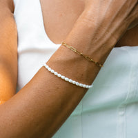 Armband mit Süßwasserperlen - Marina