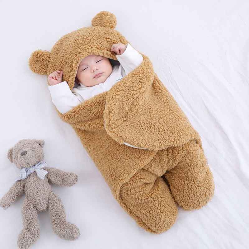Soft Baby Swaddle Sleeping Bag - CosyCub