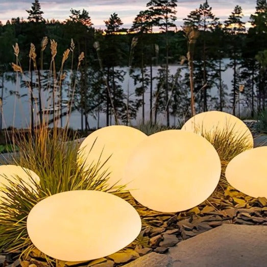 Stimmungsvolle Kabellose Gartenlampe - LumaStone