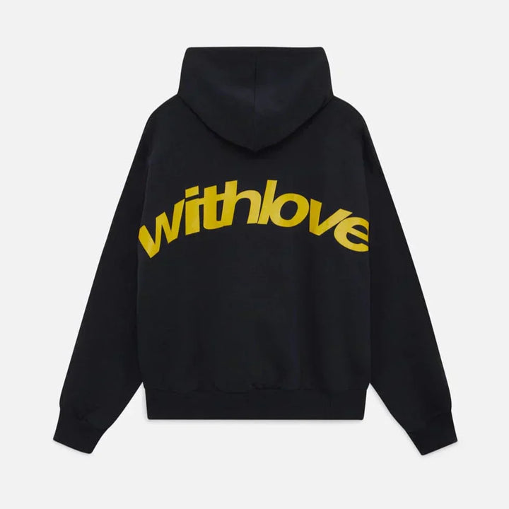Warme Herfsthoodie met Rugprint – Love