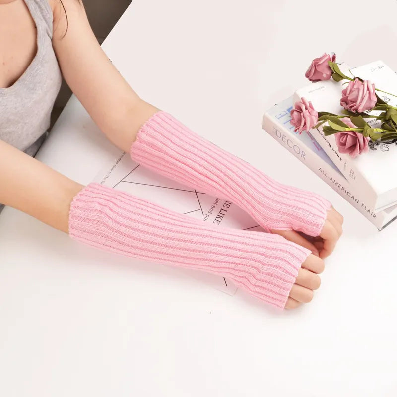 Elena Fingerlose Handschuhe | Lang & Modisch