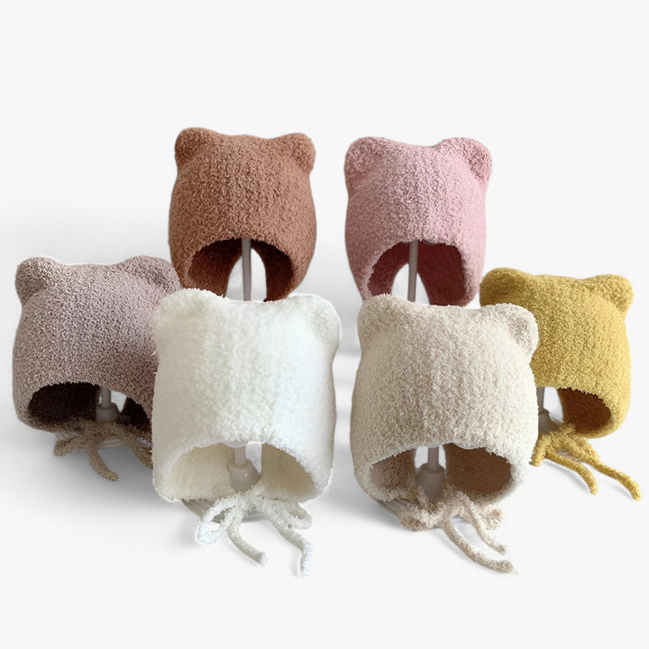 Baby-Wintermütze mit Ohrenschützern - Weiche Wärme und niedliches Design - Finn