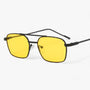 Vintage Unisex Sonnenbrille mit doppelter Nasenbrücke – Aero