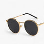 Unisex Designer-Sonnenbrille mit runden Gläsern – Nova