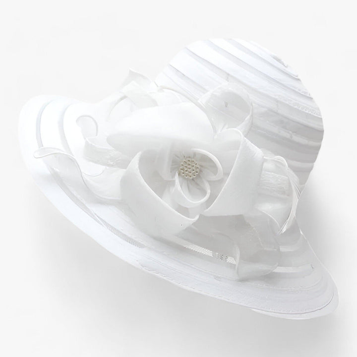 Trendy Dames Organza Zonnehoed - Mirielle