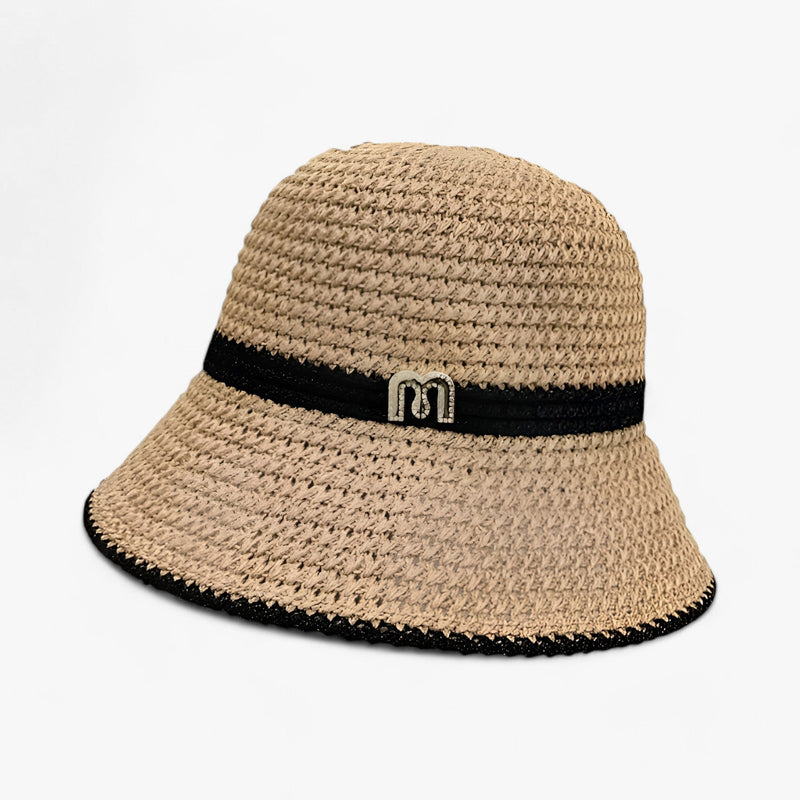 Luftiger Damen-Sommerhut mit breiter Krempe – BreezeShade Isla
