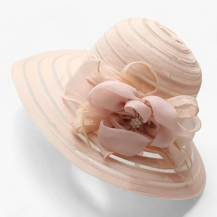 Trendy Dames Organza Zonnehoed - Mirielle