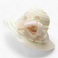 Trendy Dames Organza Zonnehoed - Mirielle