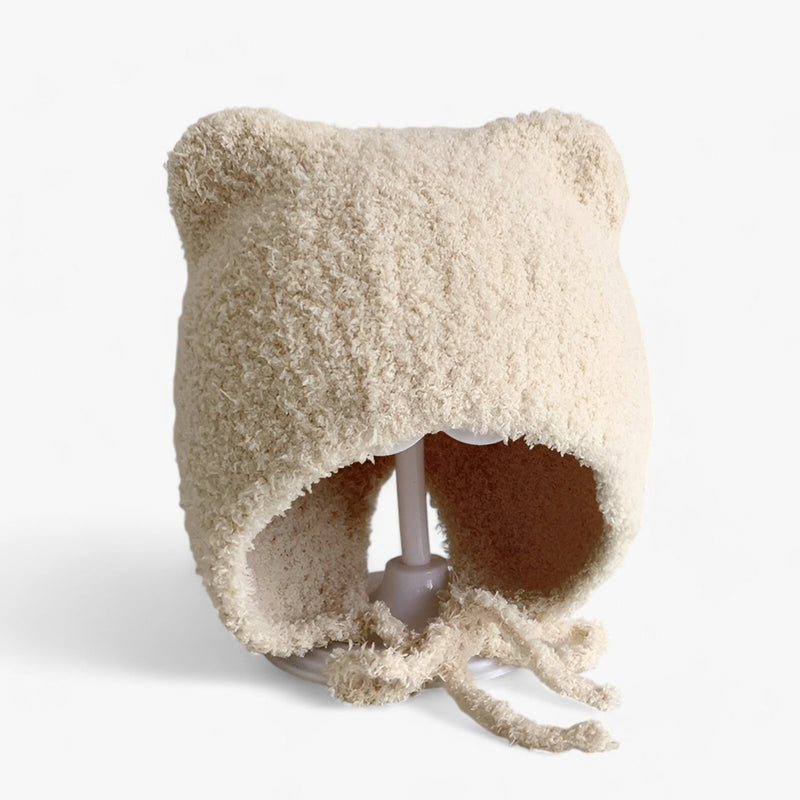 Baby-Wintermütze mit Ohrenschützern - Weiche Wärme und niedliches Design - Finn