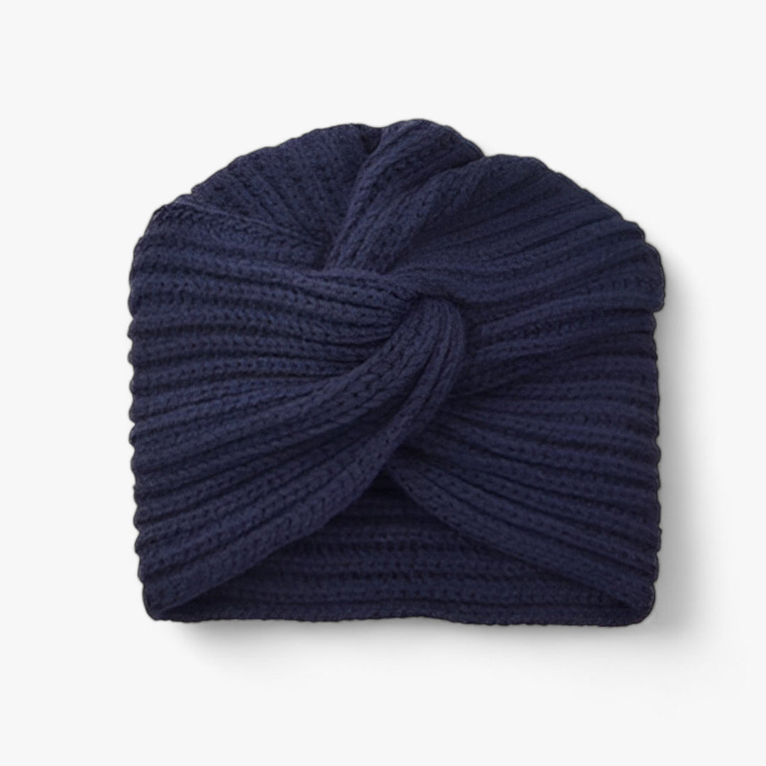 Gestrickter Turban für Damen - Luxuriöser Komfort aus Kaschmir - Luna