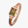 Modische quadratische Uhr mit magnetischem Armband - Selena