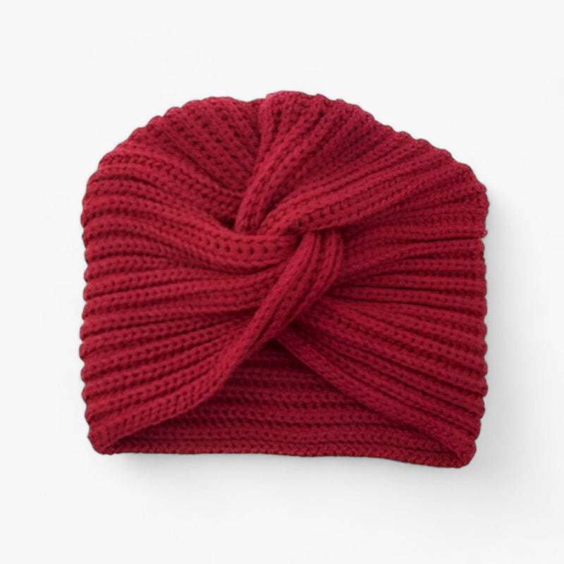Gestrickter Turban für Damen - Luxuriöser Komfort aus Kaschmir - Luna