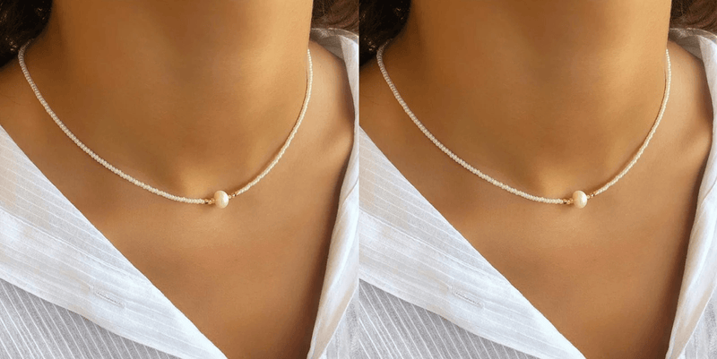 Feine Perlenkette (1+1 Gratis) - LuxeParel