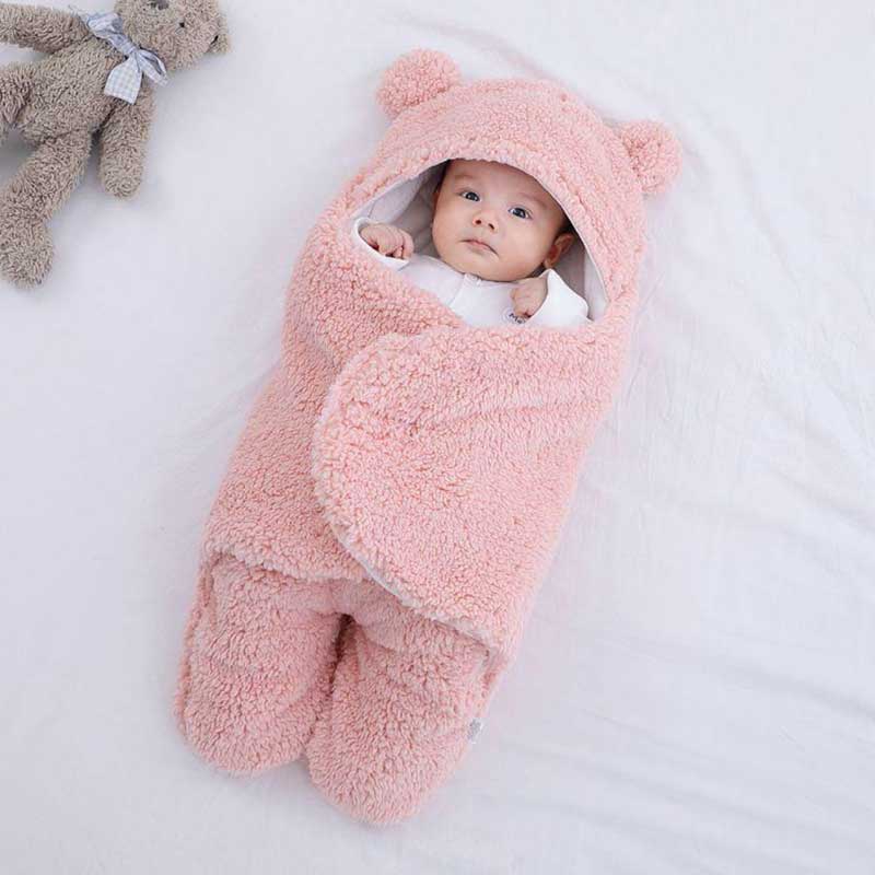 Soft Baby Swaddle Sleeping Bag - CosyCub