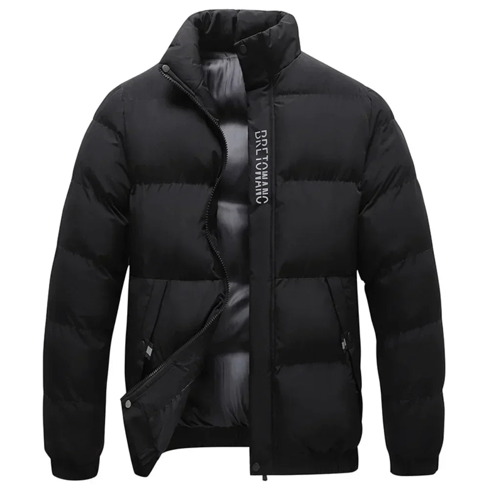Stilvolle warme Herren-Winterjacke - Arvid