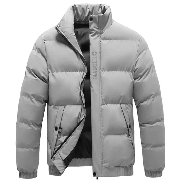 Stilvolle warme Herren-Winterjacke - Arvid