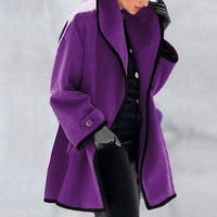 Warmer Winter Woll Damen Trenchcoat - Emma