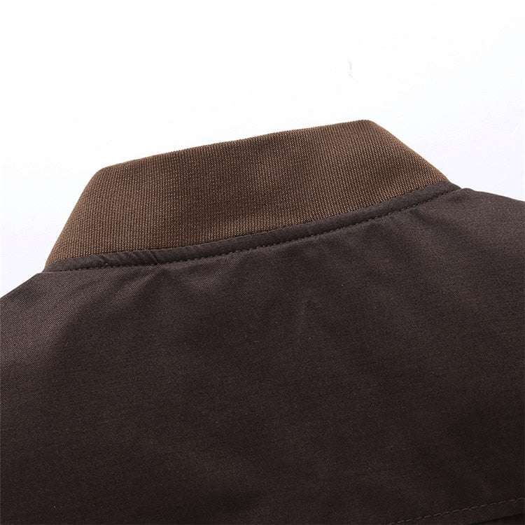 Leichte Herren Bomber-Übergangsjacke im Vintage-Look – Adrian