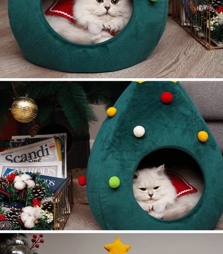 Kerstboom Kattenmand - FestivePurr