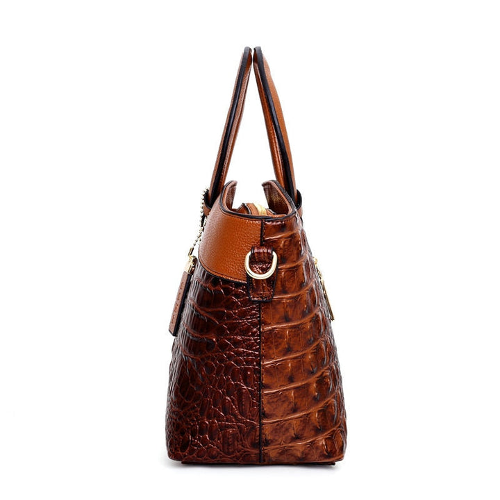 Luxuriöse Leder-Schultertasche - Liva