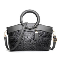 Luxuriöse Leder-Schultertasche - Liva