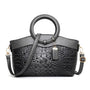Luxuriöse Leder-Schultertasche - Liva