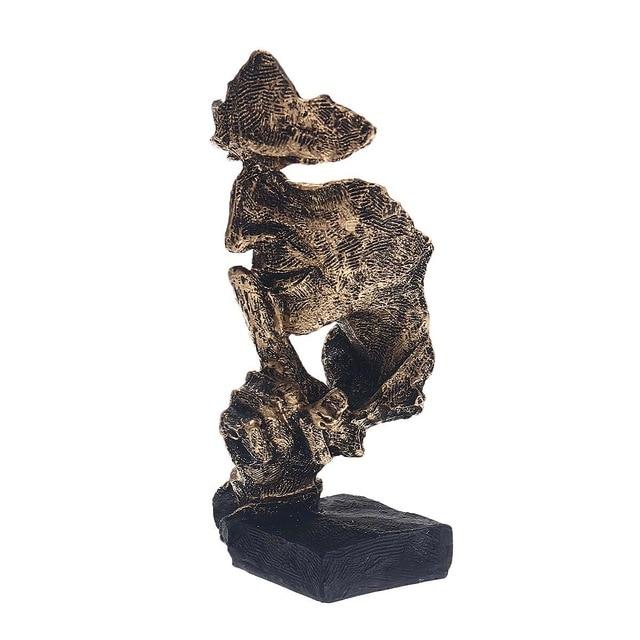 Abstract Gouden Sculptuur – Soren