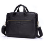 Luxuriöse stilvolle Ledertasche für Laptop - Victor