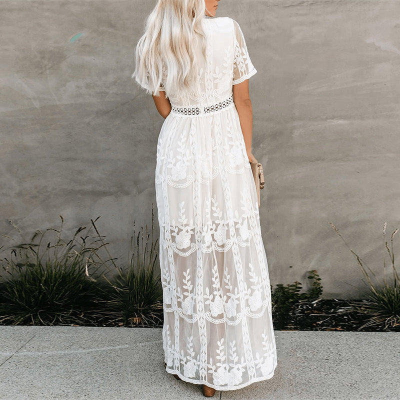 Luchtige zomerjurk van viscose – Merly
