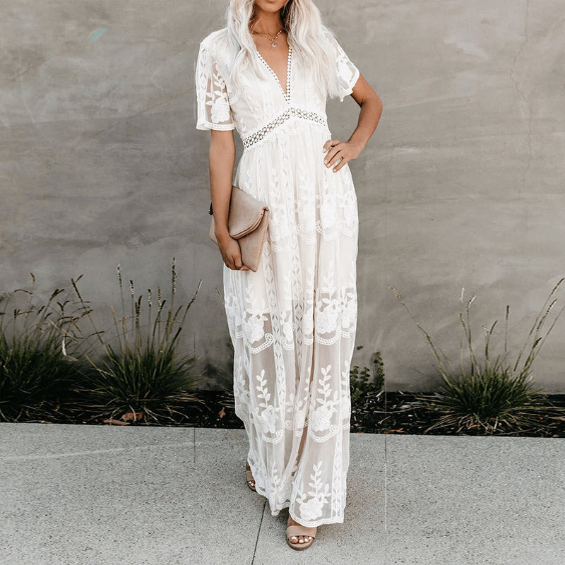 Luchtige zomerjurk van viscose – Merly