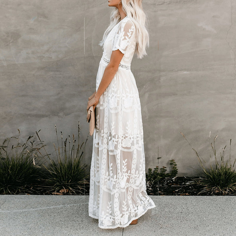 Luchtige zomerjurk van viscose – Merly