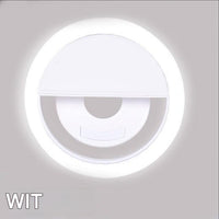 Draagbare Selfie Ringlamp - GlowSnap