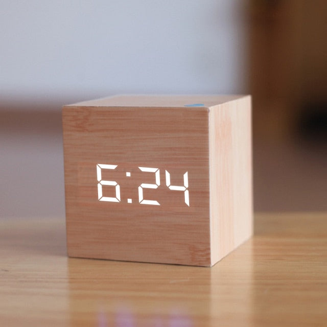 Digitale LED Wekker – CubeGlow