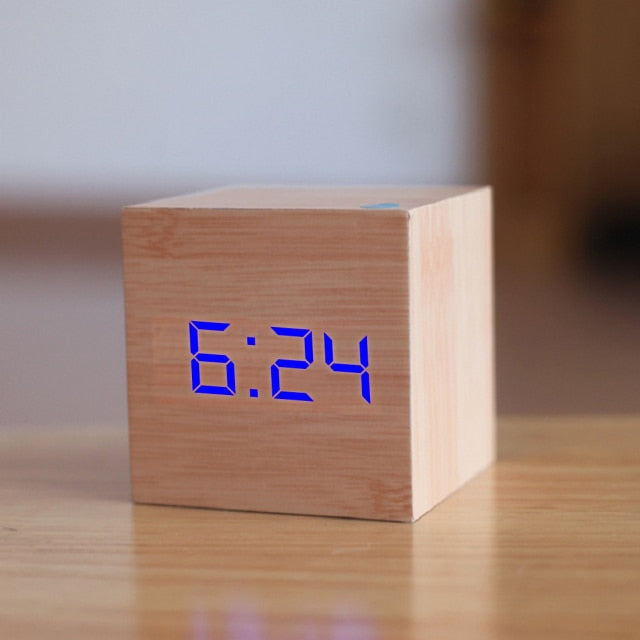 Digitale LED Wekker – CubeGlow