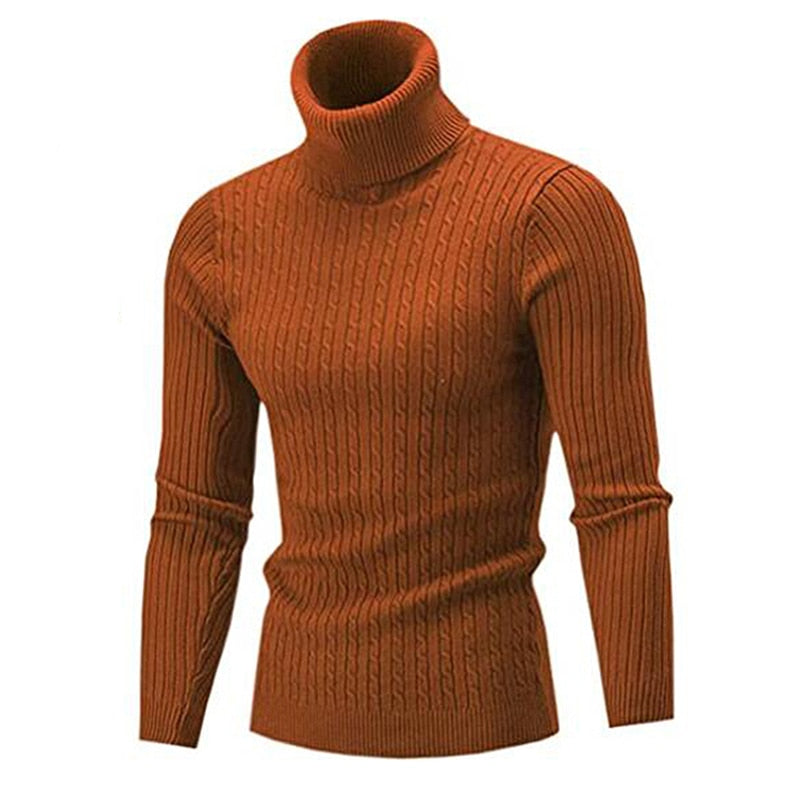 Klassischer Herrenrollkragenpullover - SummitLayer