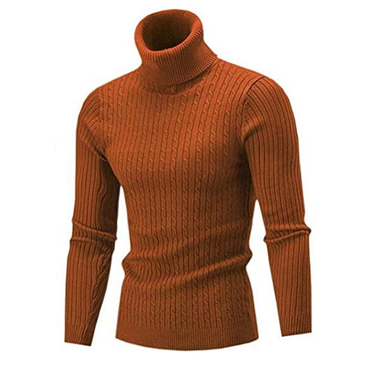 Klassischer Herrenrollkragenpullover - SummitLayer