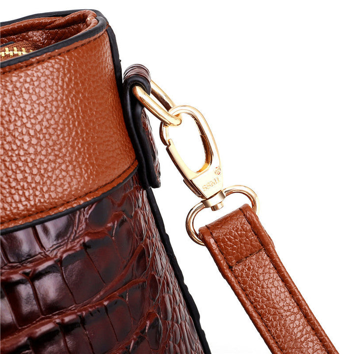 Luxuriöse Leder-Schultertasche - Liva